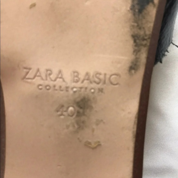 Zara Black Mule with Ribbon - Picture 4 of 6